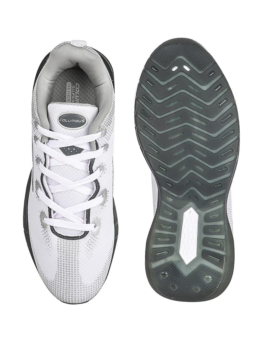 white lace up sport shoe - 17869889 - Zoom Image - 4