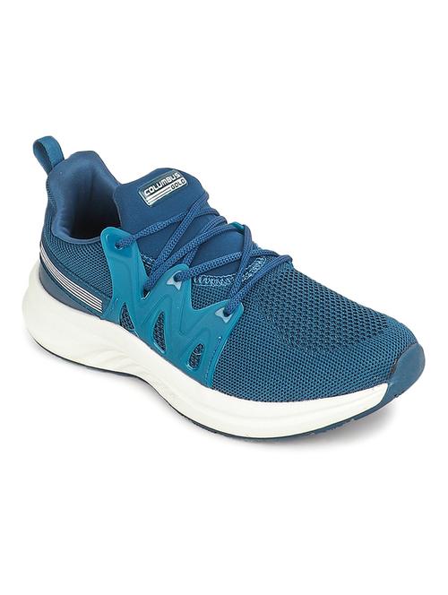 blue lace up sport shoe - 17869929 - Very Small Image - 1