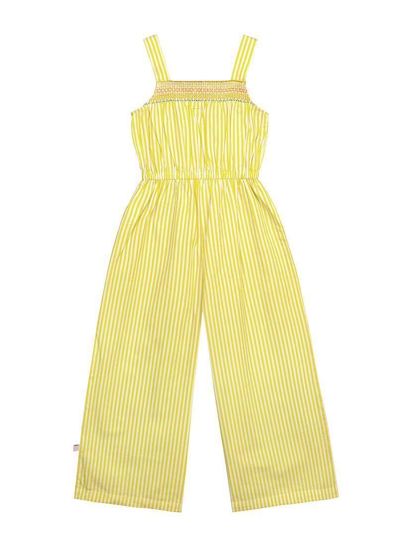 yellow striped full length jump suit - 17870358 - Zoom Image - 2