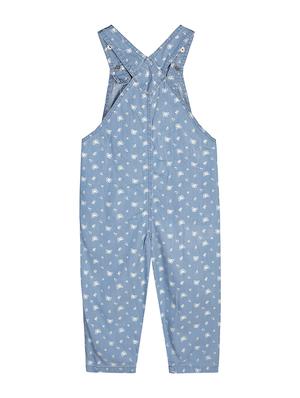 blue printed full length jump suit - 17870363 - Standard Image - 2