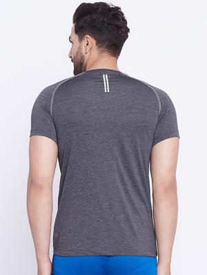 grey solid raglan t-shirt - 17870448 - Standard Image - 3