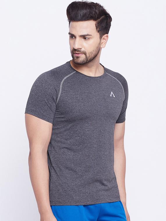 grey solid raglan t-shirt - 17870448 - Zoom Image - 2