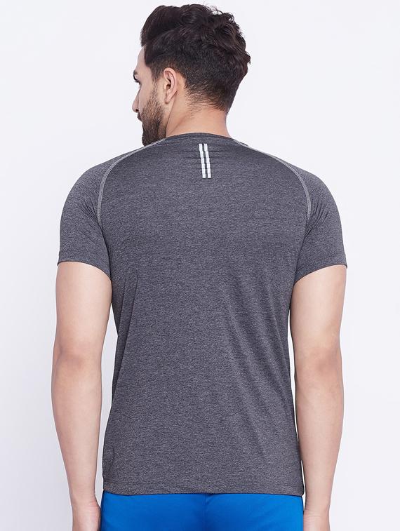 grey solid raglan t-shirt - 17870448 - Zoom Image - 3