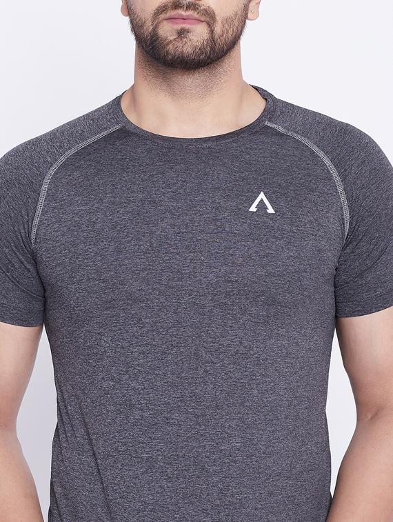 grey solid raglan t-shirt - 17870448 - Zoom Image - 5
