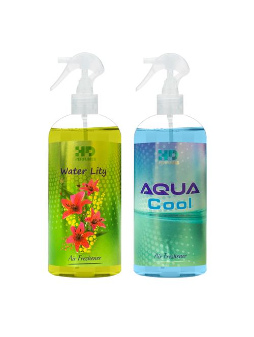 hd water lity and aqua cool refreshing room freshener spray 300 ml pack of 2 - 17870793 - Standard Image - 1