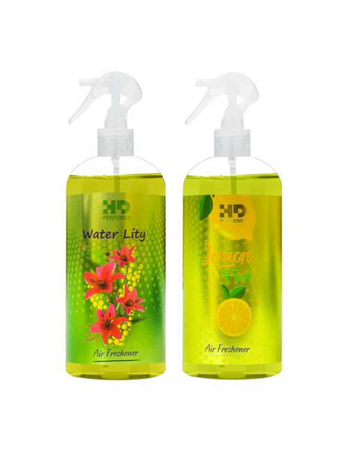 hd water lity and lemon fresh refreshing room freshener spray 300 ml pack of 6 - 17870797 - Standard Image - 1
