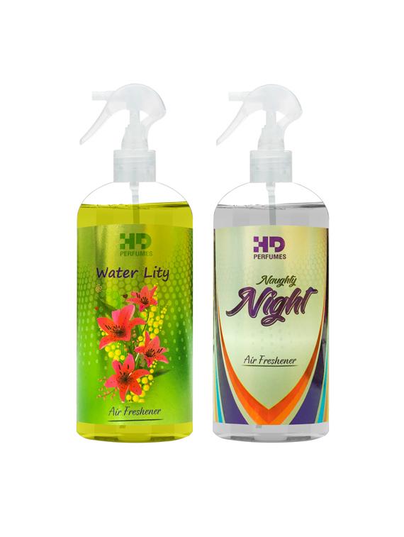 hd water lity and naughty night refreshing room freshener spray 300 ml pack of 7 - 17870798 - Zoom Image - 1