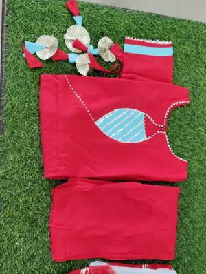 kavish red printed rayon gota and - 17871449 - Standard Image - 6