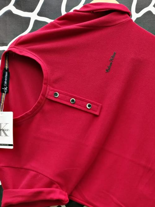 red crepe sweatshirt - 17871688 - Standard Image - 1