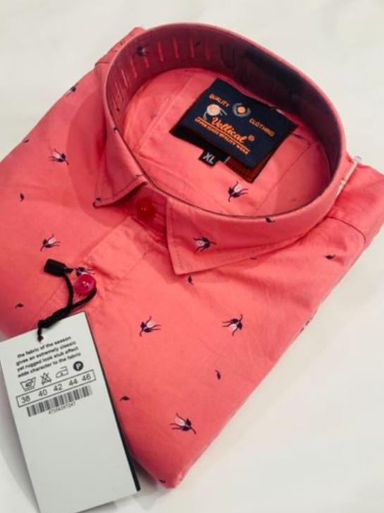 blue cotton shirt - 17871848 - Zoom Image - 2