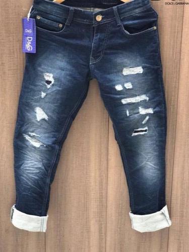 blue cottonblend jeans - 17871965 - Standard Image - 1
