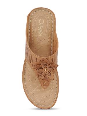 beige toe separator sandal - 17872281 - Standard Image - 6