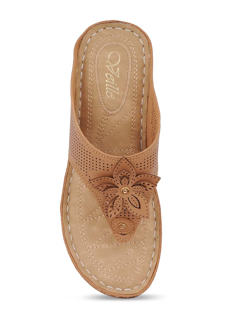 beige toe separator sandal - 17872281 - Zoom Image - 6