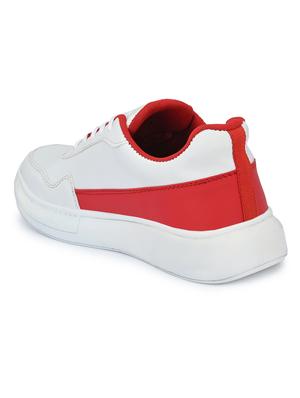 white lace up sport shoe - 17872844 - Standard Image - 3