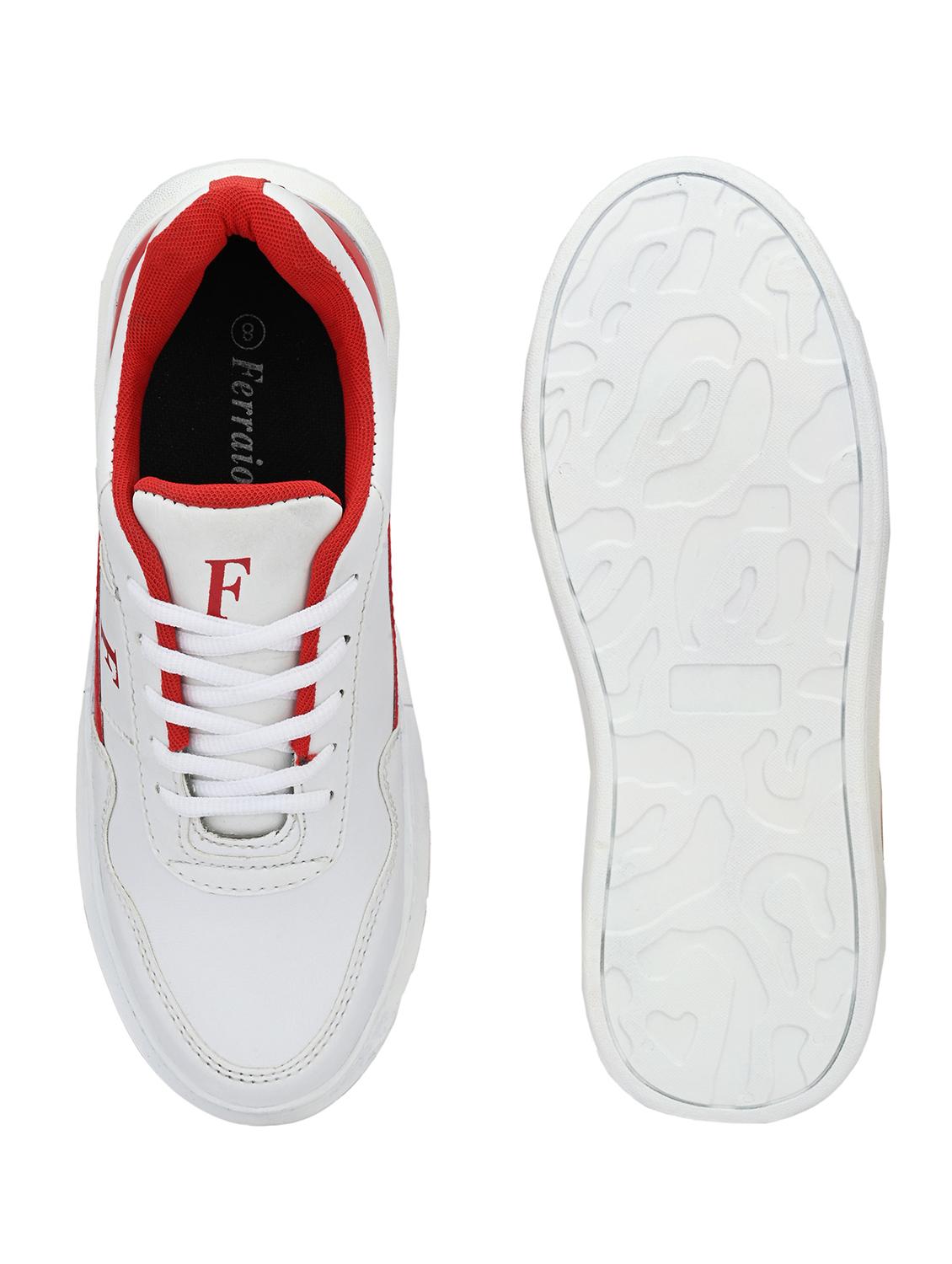 white lace up sport shoe - 17872844 - Zoom Image - 4