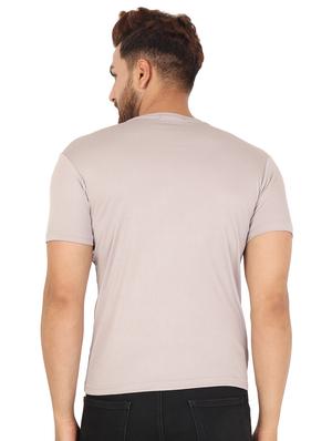 grey solid t-shirt - 17872868 - Standard Image - 3