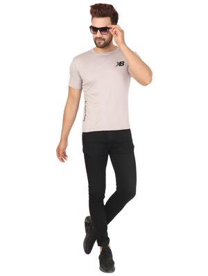 grey solid t-shirt - 17872868 - Standard Image - 4
