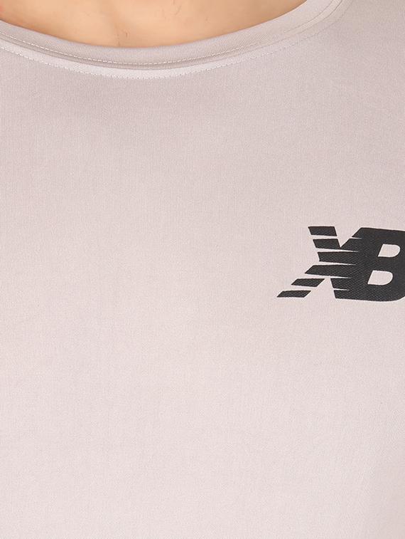 grey solid t-shirt - 17872868 - Zoom Image - 5