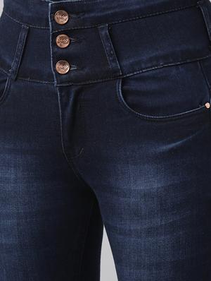 high rise stone washed jeans - 17872875 - Standard Image - 5