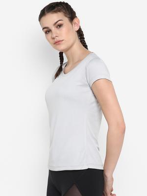 round neck solid tee - 17873172 - Standard Image - 2