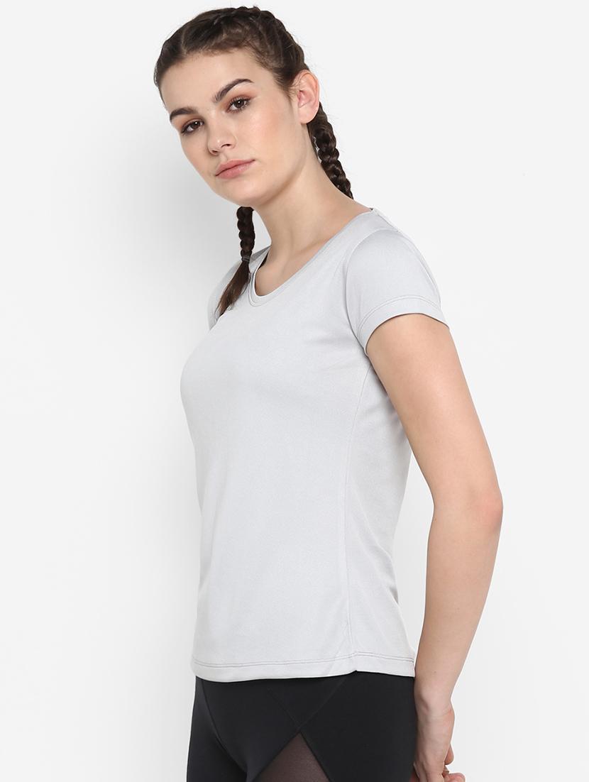 round neck solid tee - 17873172 - Zoom Image - 2