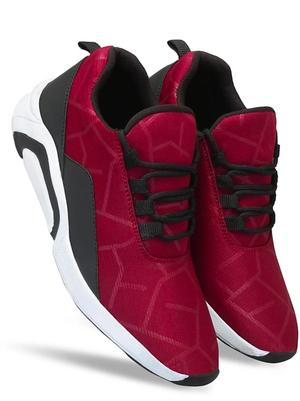 maroon casual shoes - 17873198 - Standard Image - 2