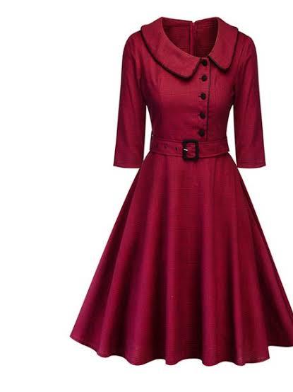 red nylon nightwear set - 17873329 - Standard Image - 1