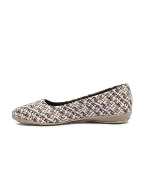 brown pu slip on casual shoes - 17873383 - Standard Image - 3