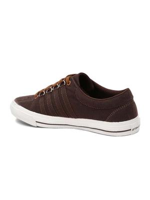 brown lace up sneaker - 17873396 - Standard Image - 3