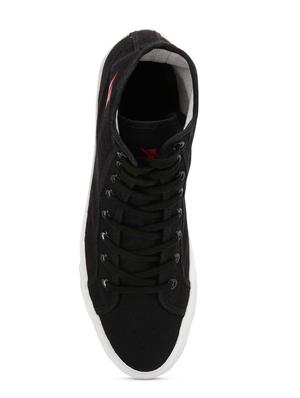 black lace up sneaker - 17873398 - Standard Image - 4