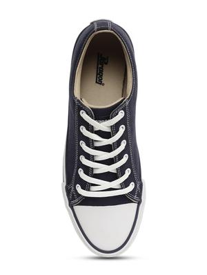 blue lace up sneaker - 17873403 - Standard Image - 4