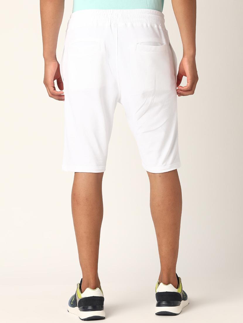 white printed shorts - 17873524 - Zoom Image - 3