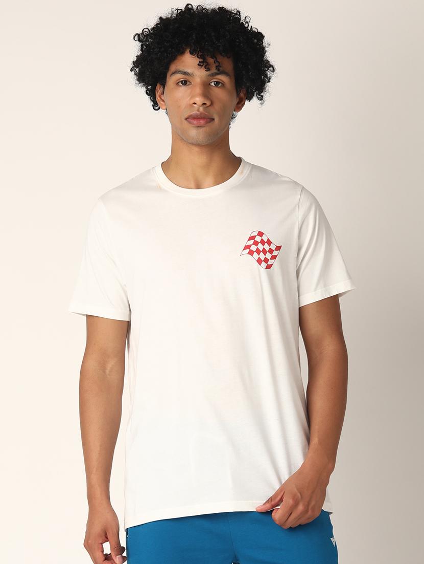 white solid t-shirt - 17873711 - Zoom Image - 1