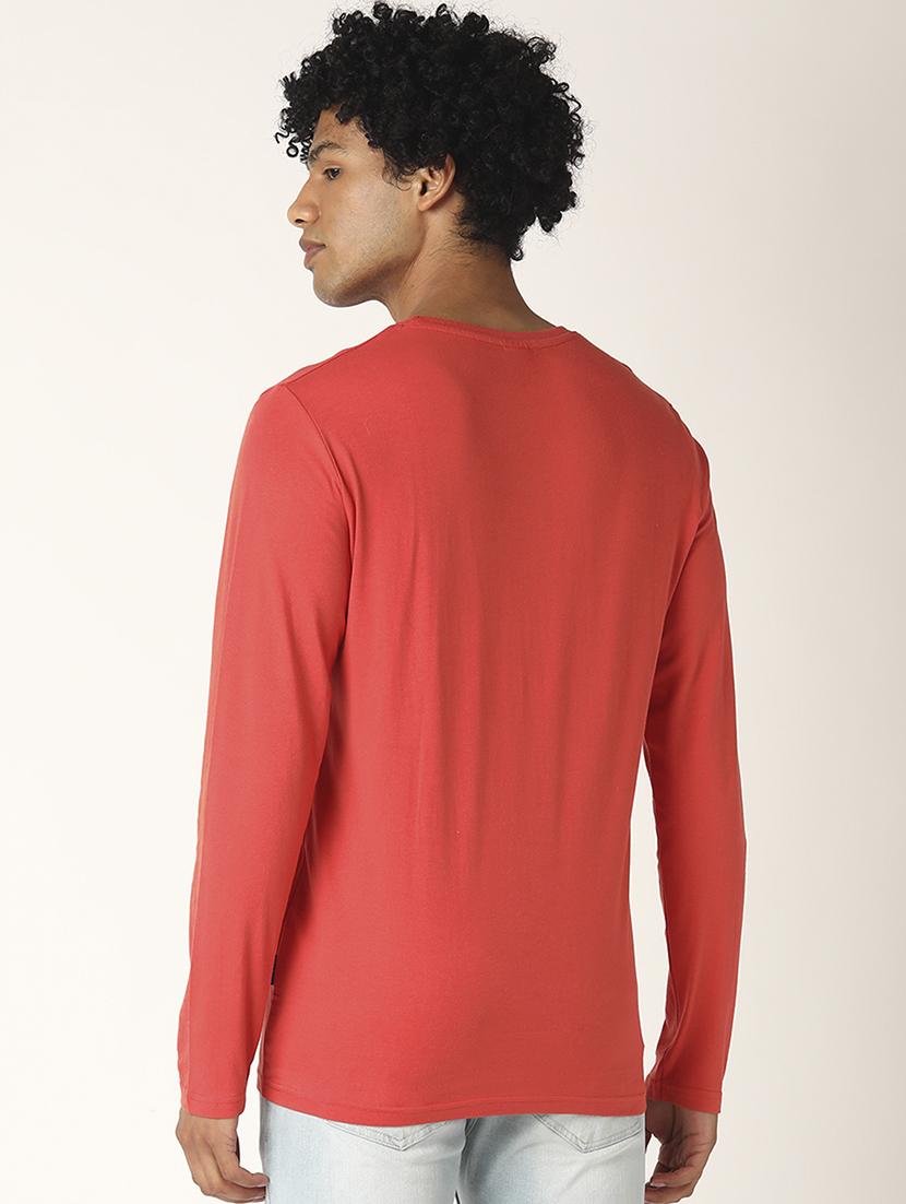 orange solid t-shirt - 17873753 - Zoom Image - 3