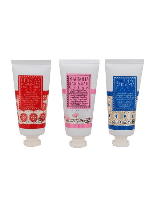 donna chang trio gift set of hand & nail cream (rose, magnolia & allurin - 17873827 - Standard Image - 1