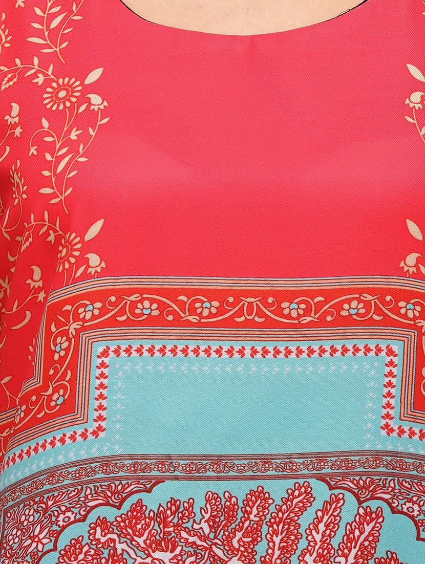 printed straight kurta - 17873905 - Zoom Image - 4