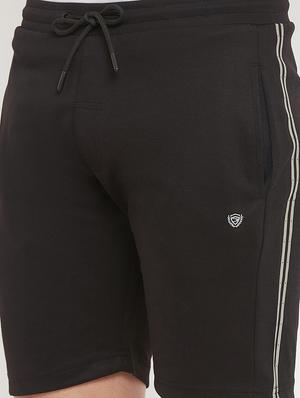 black side striped shorts - 17874028 - Standard Image - 6