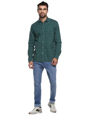 blue light washed denim jeans - 17874267 - Standard Image - 4