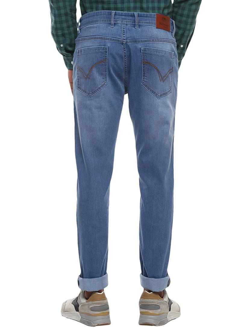 blue light washed denim jeans - 17874267 - Zoom Image - 3