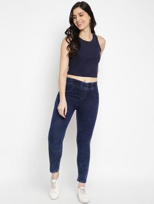 mid rise solid jegging - 17874604 - Standard Image - 4