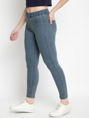 mid rise solid jegging - 17874605 - Standard Image - 2