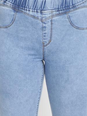 mid rise solid jegging - 17874606 - Standard Image - 5