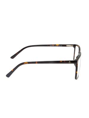 david blake full rim rectangular brown women frame - 17874646 - Standard Image - 3