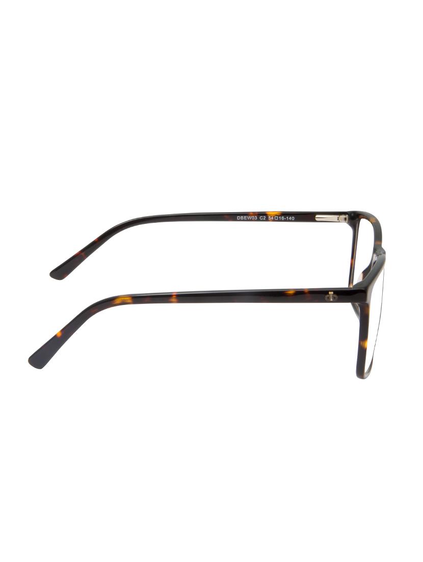 david blake full rim rectangular brown women frame - 17874646 - Zoom Image - 3