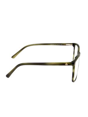 david blake full rim rectangular green women frame - 17874648 - Standard Image - 3