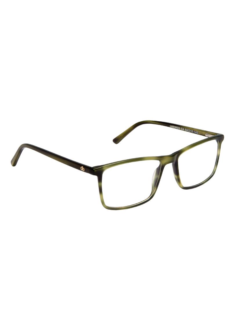 david blake full rim rectangular green women frame - 17874648 - Zoom Image - 1