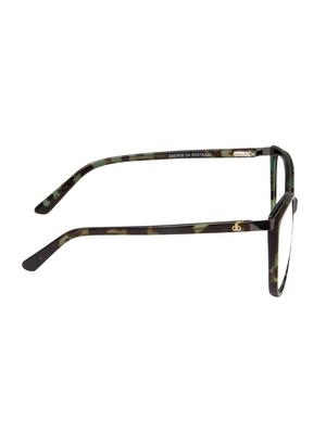 david blake full rim cateye green women frame - 17874659 - Standard Image - 3
