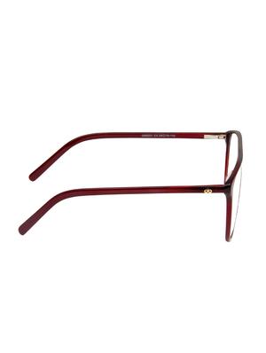 david blake full rim avaitor maroon women frame - 17874757 - Standard Image - 3