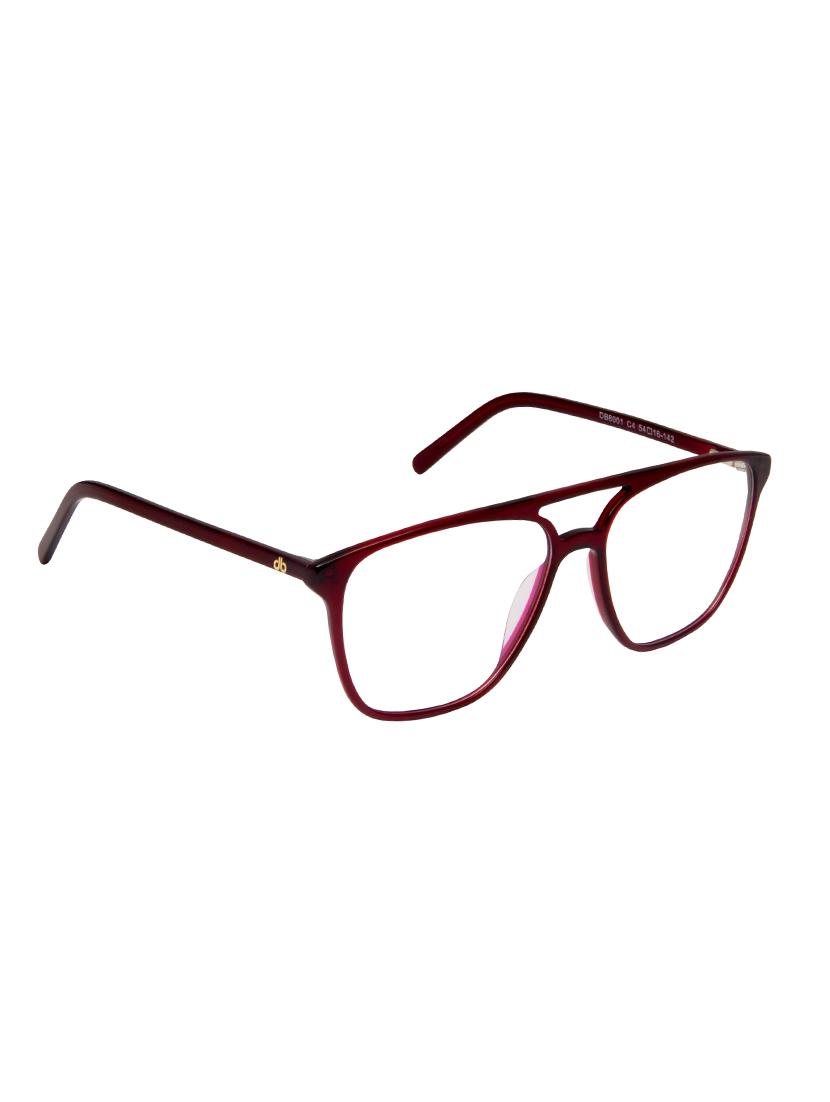 david blake full rim avaitor maroon women frame - 17874757 - Zoom Image - 1