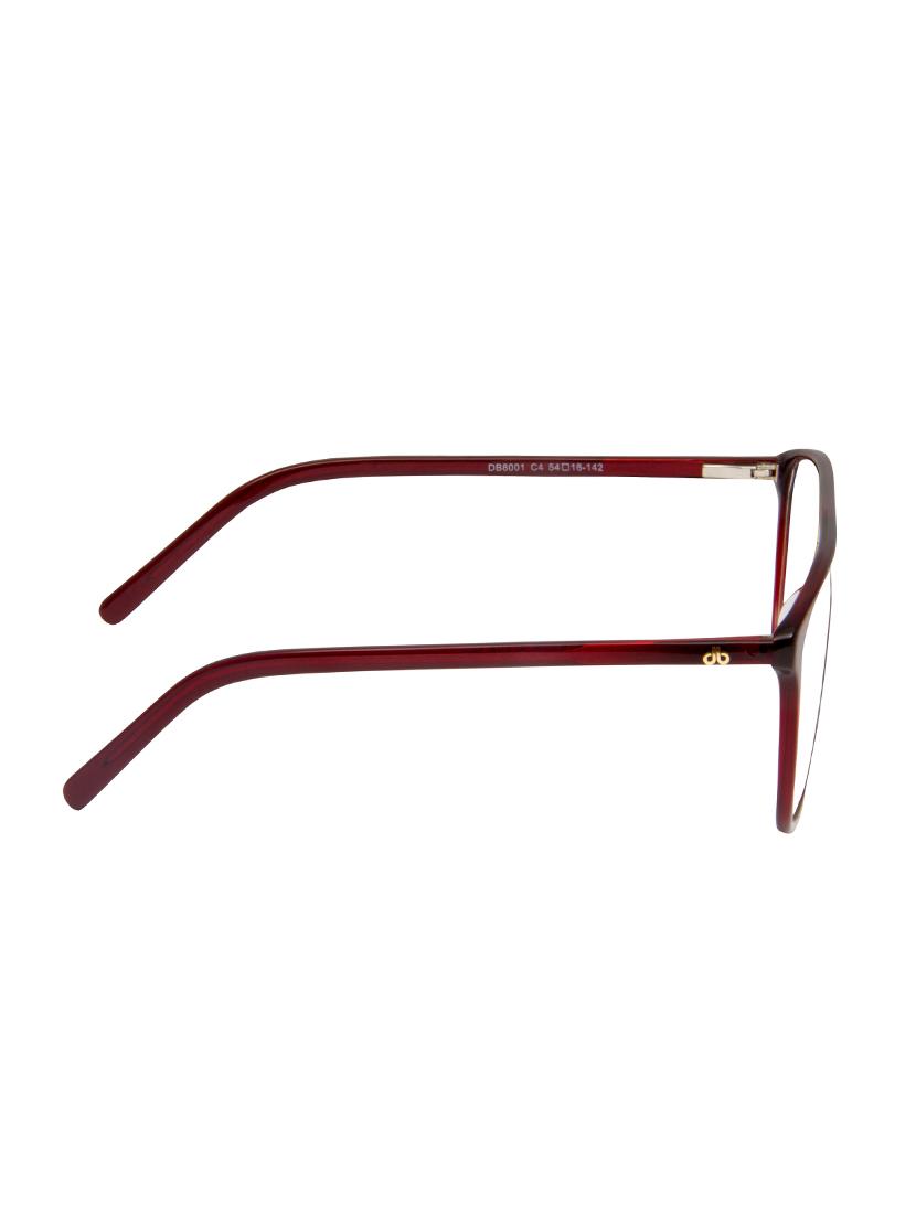 david blake full rim avaitor maroon women frame - 17874757 - Zoom Image - 3